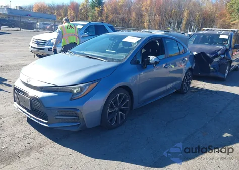 2021 Toyota Corolla Se/Night Shade из США, поврежденный, VIN JTDS4MCE3MJ064979